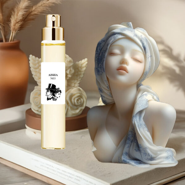 PARFUM AISHA N03 AVEC AISHA STATUETTE